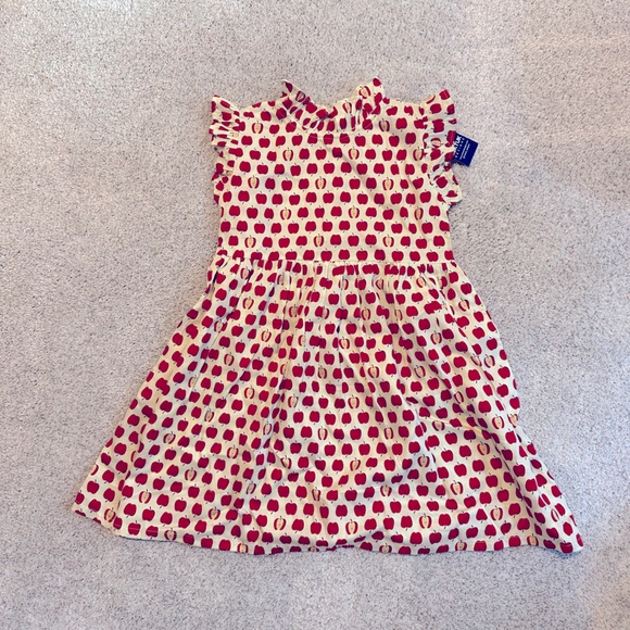 NWT TUK TUK Back to School Apple Dress Size 7-8 - Picture 2 of 3